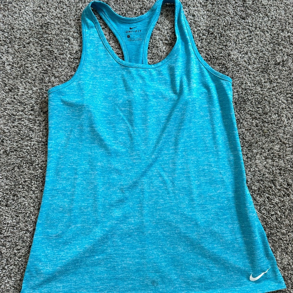 Nike Blue Dri-Fit Tank Top
